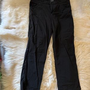 Eddie Bauer Black Men's Straight-Leg Casual Pants